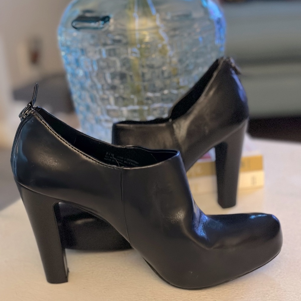 Franco Sarto size 8.5 black booties.